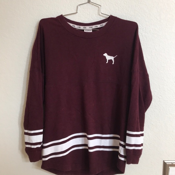 Victoria Secret Pink top sweatshirt XS Xsmall - Picture 3 of 8